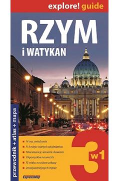 Rzym i Watykan zestaw przewodnikowy 3 w 1 wydanie 4