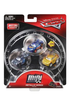 Auta. Mini Racers 3-pak II Mattel