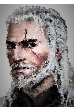 POLYamory - Geralt, Wiedmin - plakat 30x40 cm