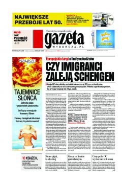 ePrasa Gazeta Wyborcza - Warszawa 168/2015