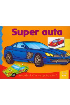 Super auta - malowanka z naklejkami LITERKA