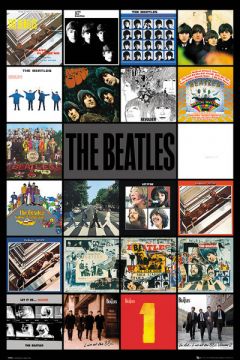 The Beatles Okadki Pyt - plakat 61x91,5 cm