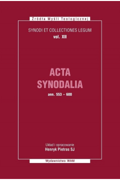 Acta Synodalia - od 553 do 600 roku