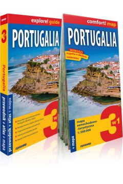Portugalia 3w1 Przewodnik+atlas+mapa