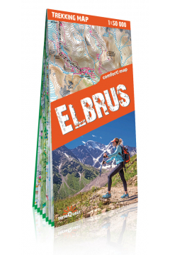 Mapa trekkingowa Elbrus 1:50 000