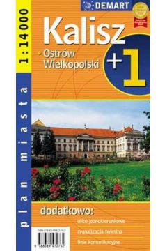 Kalisz/ostrw wielkopolski plus 1 - plan miasta demart