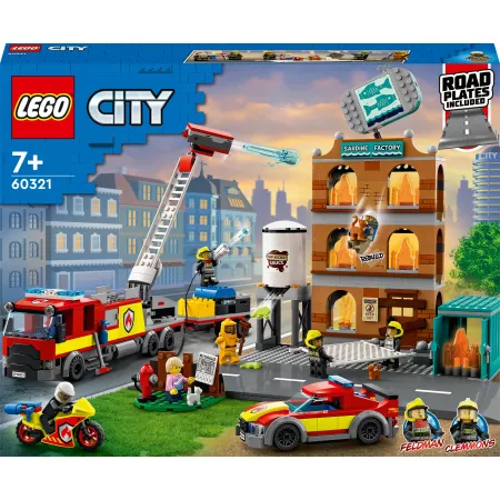 Lego CITY Straż pożarna 60321 klocki | TaniaKsiazka.pl