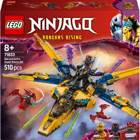 ☆kukka☆ Ras i burzowy superodrzutowiec Arina 71833 | NINJAGO