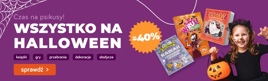 Książki, gry i dekoracje na Halloween