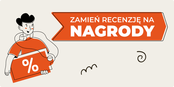 zmień recenzje na nagrody