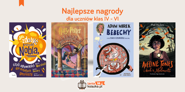 nagrody dla uczni&oacute;w klas 4-6 