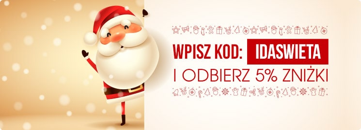 Odbierz 5% witecznej zniki!
