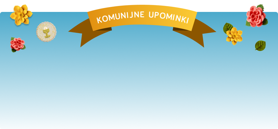 komunia banner