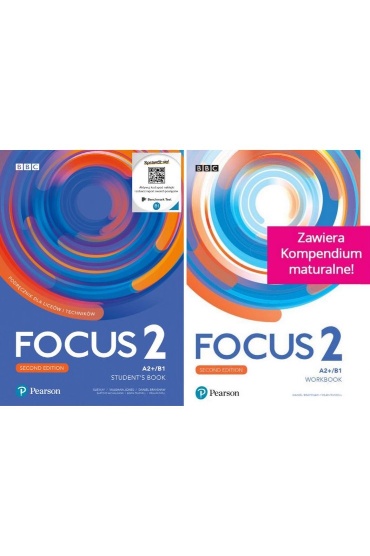 Focus 2. Second edition. Komplet Podręcznik + Zeszyt ćwiczeń + dostęp