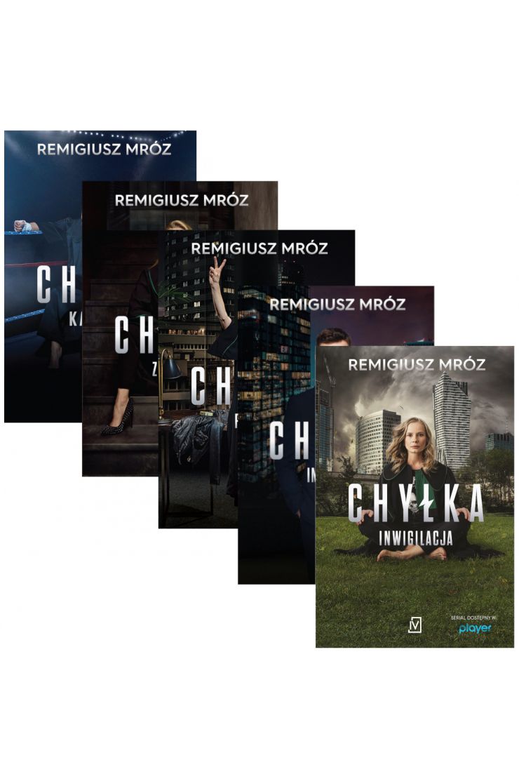 Pakiet Joanna Chyłka. Tomy 1-5: Kasacja, Zaginięcie, Rewizja, Immunitet