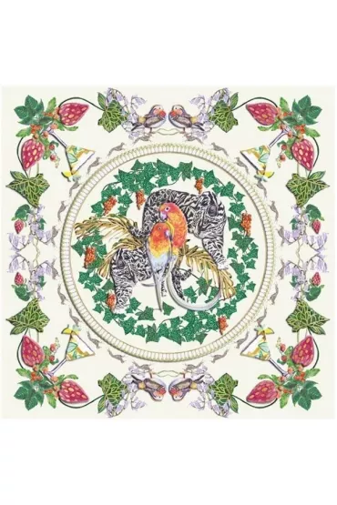 Museums & Galleries Karnet kwadrat z kopert� Lovebirds