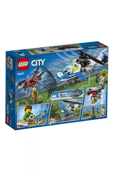 LEGO City Po�cig policyjnym dronem 60207