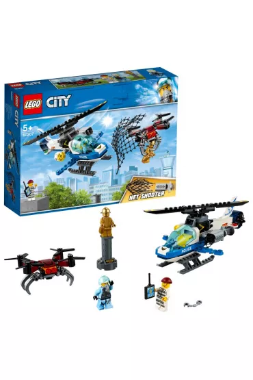 LEGO City Po�cig policyjnym dronem 60207