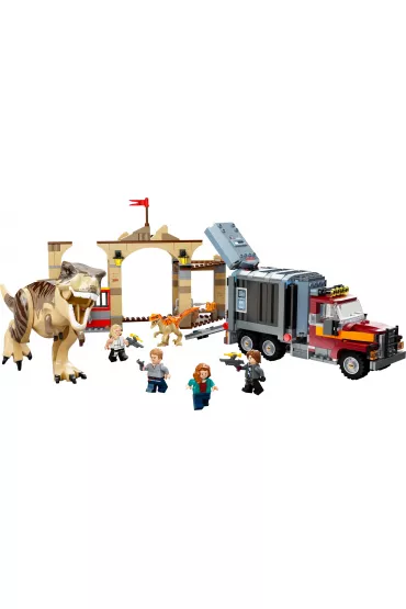 LEGO Jurassic World Ucieczka tyranozaura i atrociraptora 76948