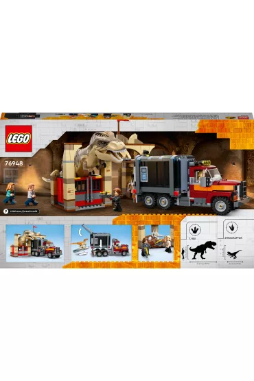 LEGO Jurassic World Ucieczka tyranozaura i atrociraptora 76948