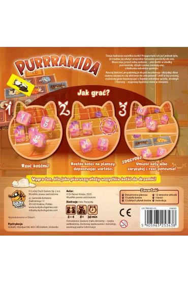 Purrramida (Purrramid) Lucky Duck Games Polska