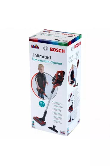 Odkurzacz Bosch Unlimited czerwony Klein Trefl