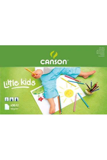 Canson Blok rysunkowy bia�y A2/30k, 90g