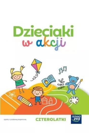 Dzieciaki w akcji. 4-latki. Zestaw dla dziecka - Anna Stalmach-Tkacz, Karina Mucha