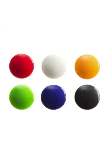 Magnes do tablic grzybek 30mm DELI 6 szt.