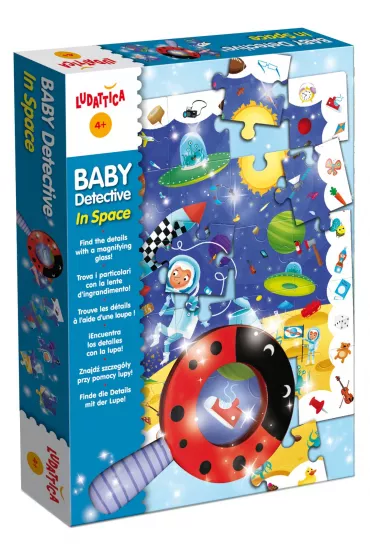 Puzzle 35 el. Detective In Space Lisciani