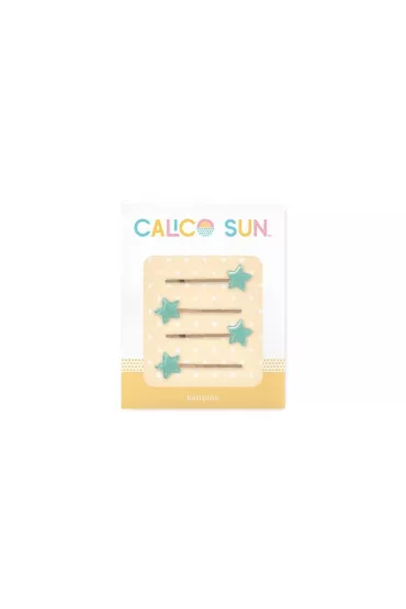 Spinki do w�os�w Sophia - Gwiazdka 4 szt. Calico Sun