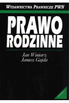 Prawo rodzinne - Winiarz Jan - Jan Winiarz