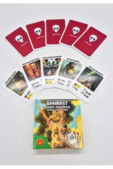 Gra Karciana Brainrot Mega-Zadymka Alexander
