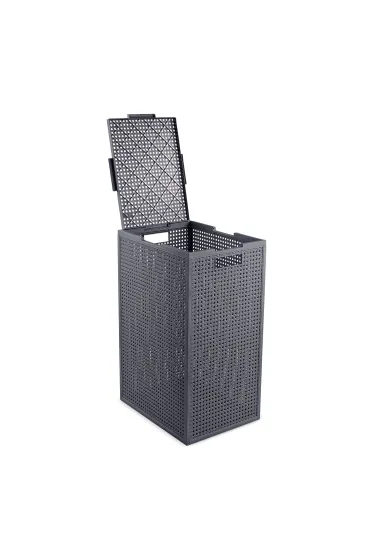 Curver kosz na bielizn� kaya 60l ciemnoszary