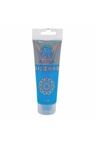 Astra Farba akrylowa Deco Artea tuba neonowa niebieski 75ml