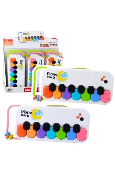 LeanToys Pianinko interaktywne koraliki