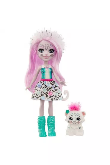 Enchantimals Lalka dodatkowa + zwierz�tko GJX42 Mattel