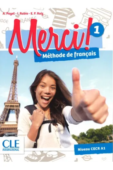 Merci 1 A1 podr�cznik - Emilio Ruiz, Isabelle Rubio, Adrien Payet