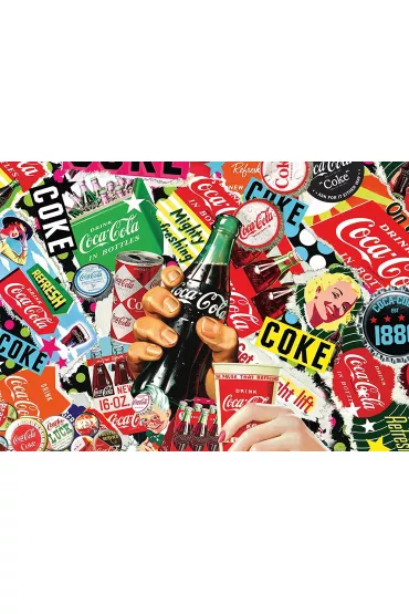 Puzzle 1000 el. Coca-Cola. Reklama Schmidt