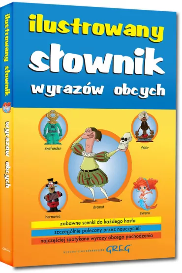 Ilustrowany s�ownik wyraz�w obcych (oprawa twarda) - Katarzyna �wi�ka�a