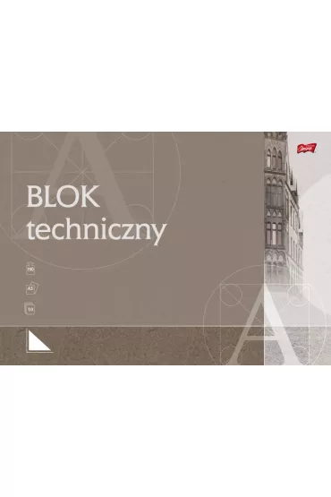 St. Majewski Blok techniczny A3 Unipap 10 kartek