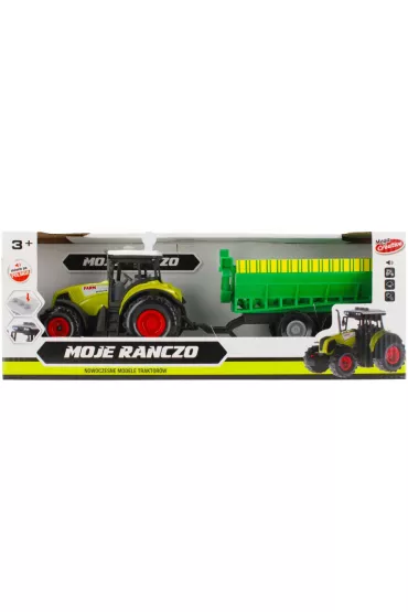 Traktor z akcesoriami Moje Ranczo MEGA CREATIVE 487468