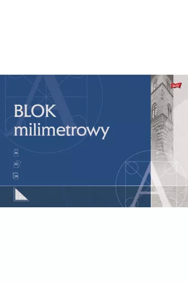 St. Majewski Blok milimetrowy A3 20 kartek
