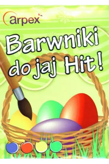 Barwniki do jaj. Zestaw 4 kolor�w