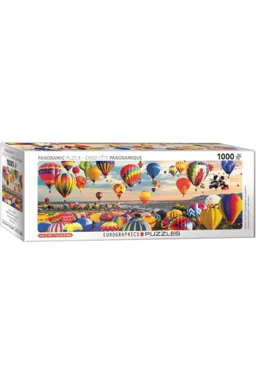Puzzle 1000 Panorama Balloon Lift Off -6010-5923 Eurographics