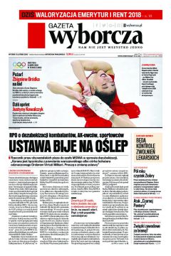 ePrasa Gazeta Wyborcza - Rzeszw 36/2018