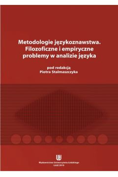 eBook Metodologie jzykoznawstwa. Filozoficzne i empiryczne problemy w analizie jzyka pdf