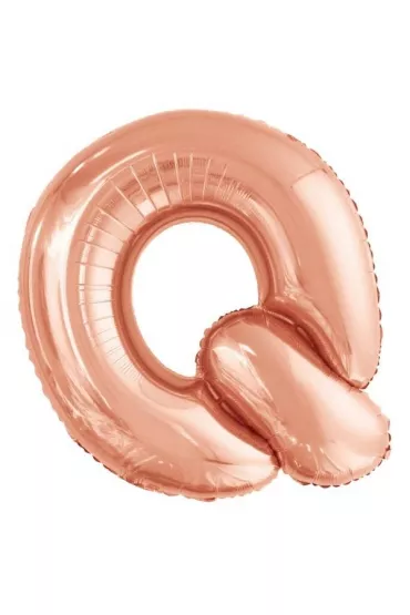 Amscan Balon foliowy litera Q r�owe z�oto 72x86cm