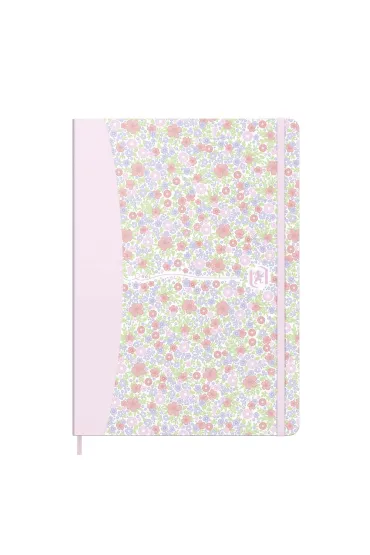 Oxford Flowers Notatnik A5 Floral kratka 80 kartek