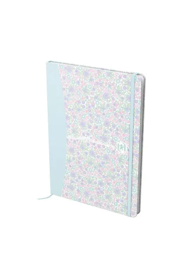 Oxford Flowers Notatnik A5 Floral kratka 80 kartek